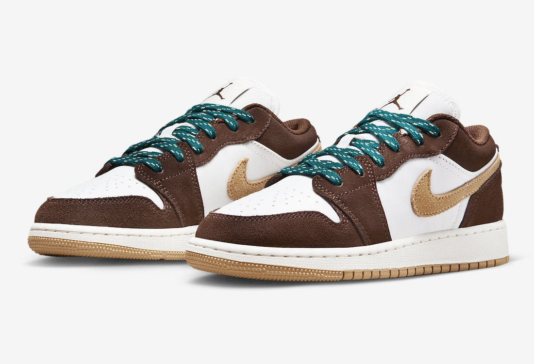 Nike Air Jordan 1 Low SE Cacao Wow FB2216-200 GS New | eBay
