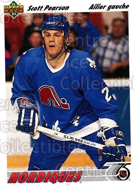 1991-92 Upper Deck French #336 Scott Pearson