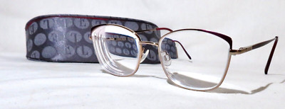 Elle EL13501 Eyeglass frames 53-17-140 Gold & Purple metal  display picture 1