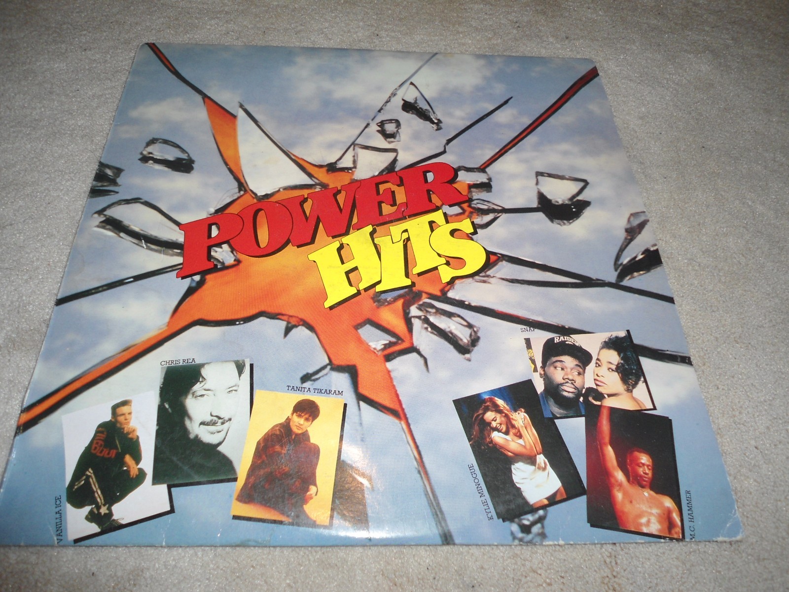 Various - Power Hits 1991 2 X LP Kylie Minogue Chris Rea Chicago Mc Hammer RARE