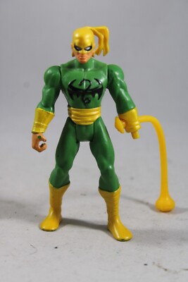 IRON FIST Marvel Ultimate Spider-Man Power Webs Dragon Disc Action Figure 2012