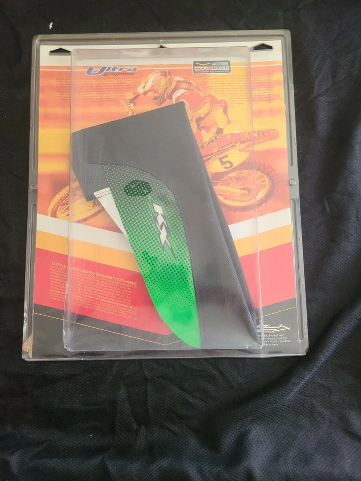 Kawasaki 03 04 kx125 250 125 04 kx 250 kit gráfico y asiento Foto 4 de 4