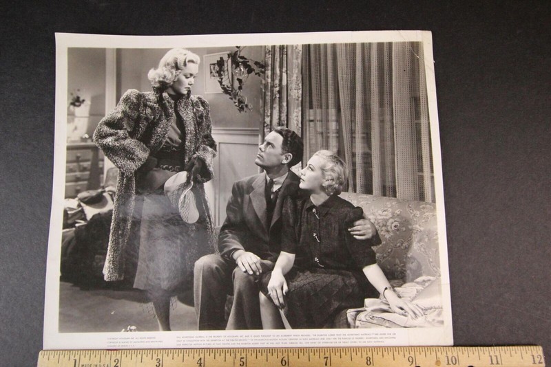 SUPER RARE!! 8X10 1939 ORIGINAL JANE WYMAN "PRIVATE DETECTIVE" SCENE PHOTO!!