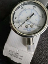 PIC 301LFW-254G Liquid Pressure Gauge 0-200Psi 2-1/2” Dial Price Pump 3030