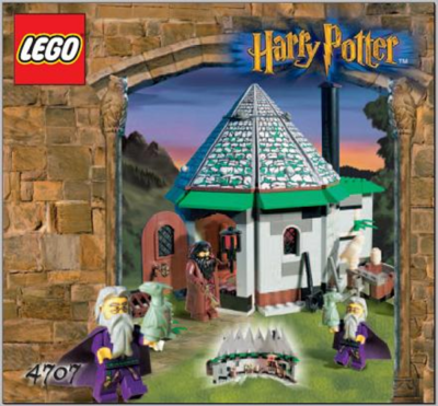 LEGO 4707 - HARRY POTTER - Hagrid's Hut - 2001 - NO BOX | eBay