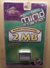LeapFrog Quantum Leap Never-Ending Mind Station 2MB Cartridge NIP Replacement