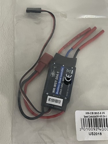 HM-CB180Z-Z-25 Speed Controllor WK-WS-20A-1). Brand New- Black Color - Picture 2 of 4