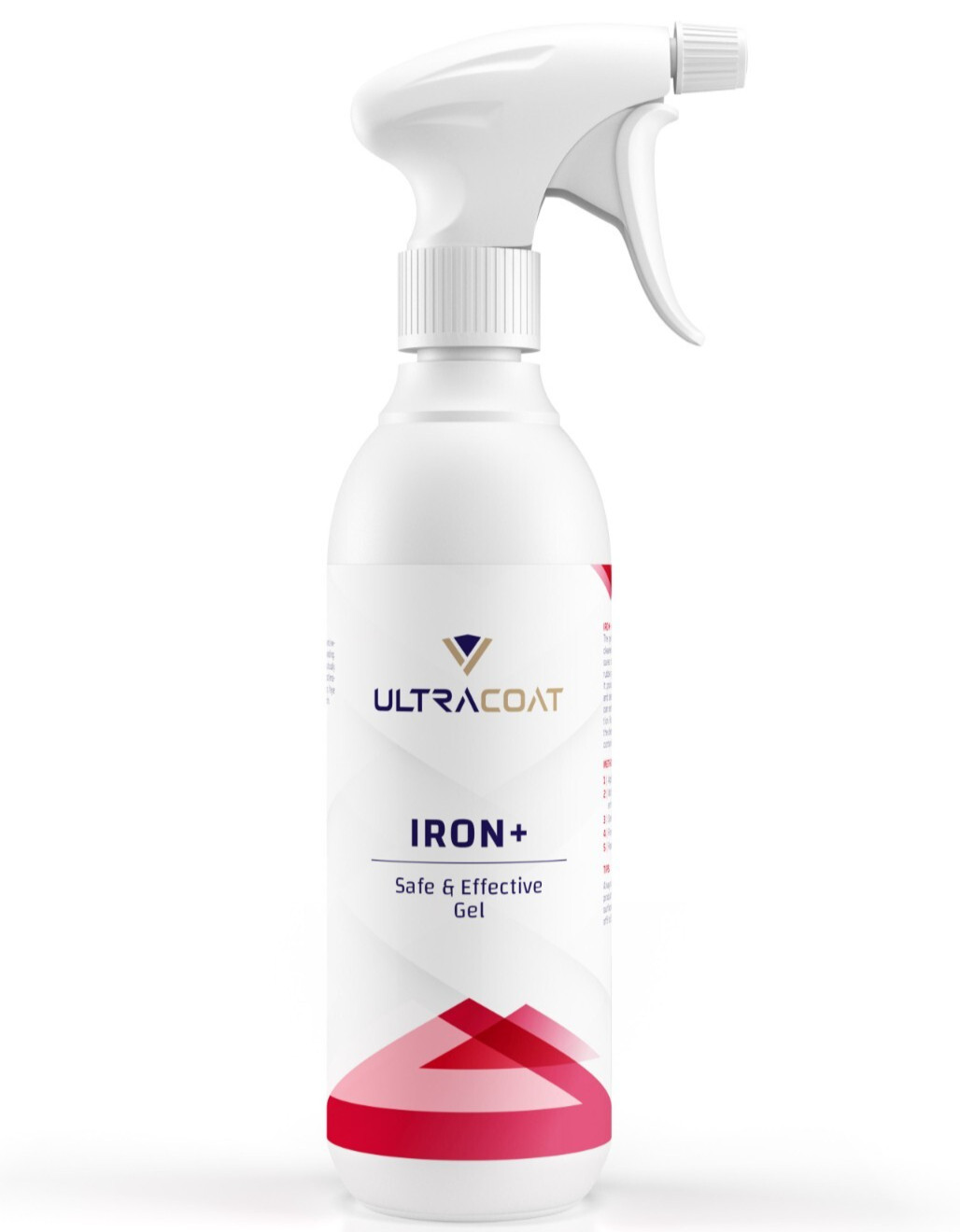 ULTRACOAT Iron+ 500ml – Gel Iron Remover Fallout Cleaner Bleeding Wheels Paint