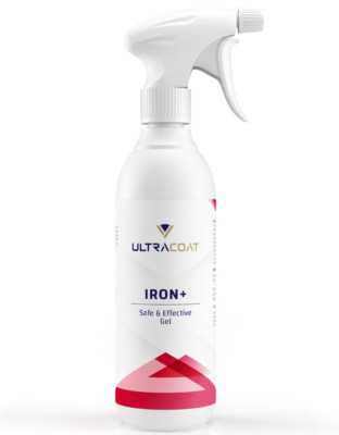 Ultracoat Iron+ 500ml - Gel Eisenentferner Fallout Reiniger Bleeding Wheels Lack