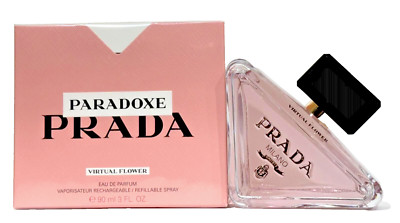 PRADA PARADOXE VIRTUAL FLOWERS EAU DE PARFUM 3.0 oz 90 ml Women's Spray