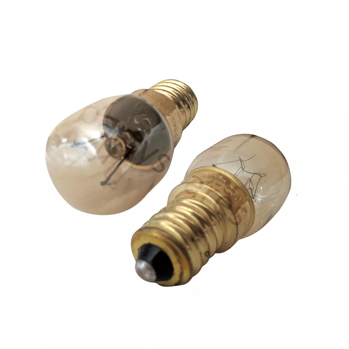 x2 for GORENJE 25W E14 300deg Oven Heat Resistant Light Bulbs Lamp High Temp