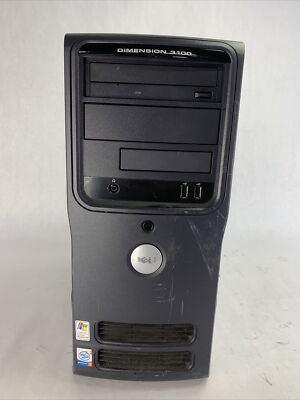Dell Dimension 3100 MT Intel Pentium 4 2.8GHz 2GB RAM No HDD