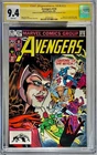 CGC SS Graded 9.4 Avengers #234 Signed Paul Bettany Elizabeth Olsen