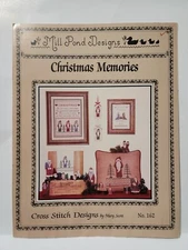 Mill Pond Designs Christmas Memories by Mary Scott Cross Stitch Patterns Santa