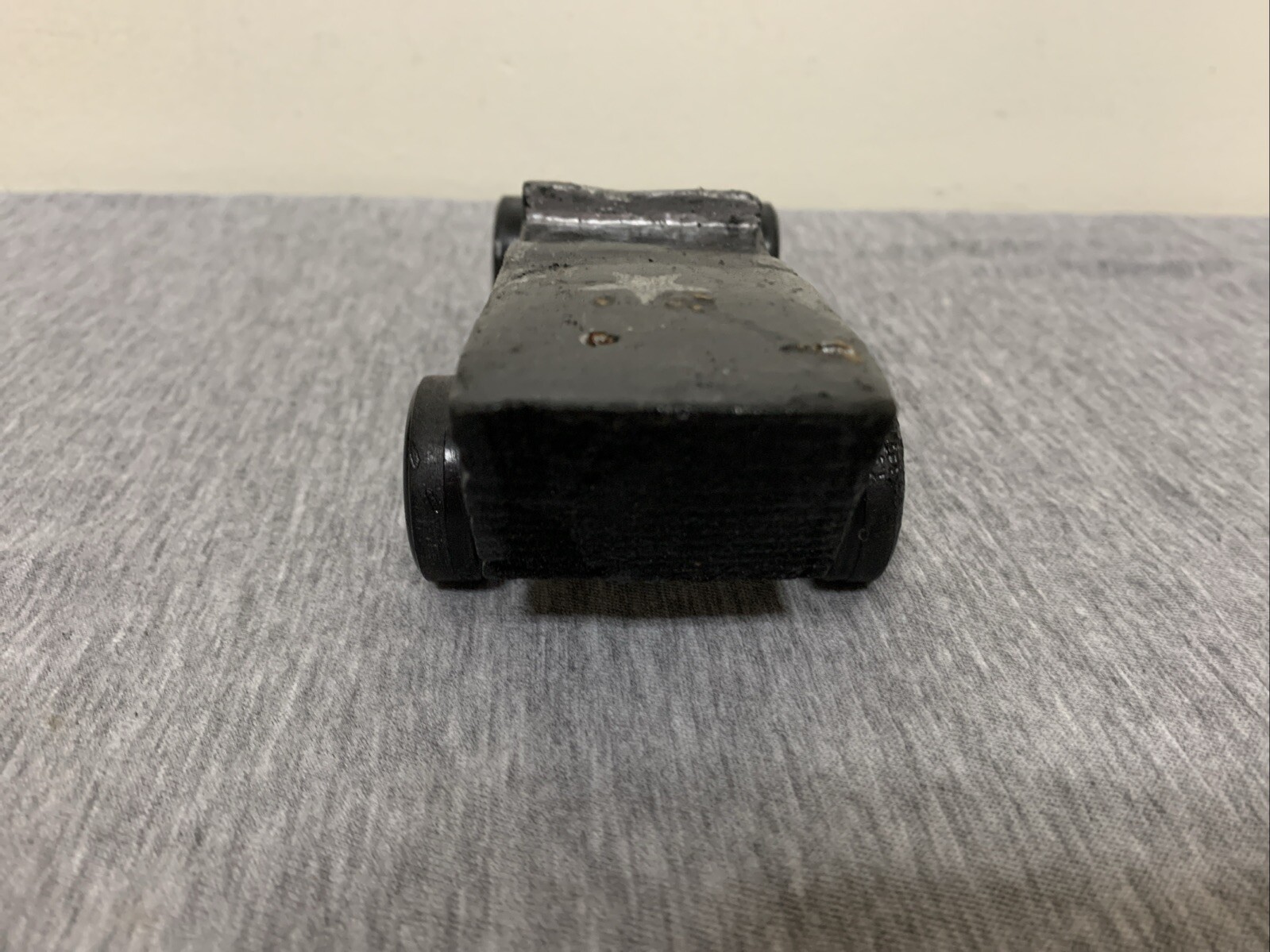 Vintage BSA Cub Scouts Pinewood Derby Race Car 1970s Folk Art Hand Made