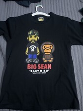 A Bathing Ape x Big Sean Baby Milo Shirt Mens...