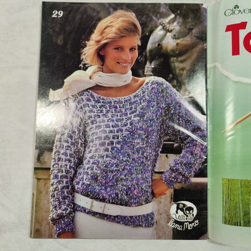 October 1984 Fashion Knitting Magazine # 15 Yarn & Crochet Design Pattern Book - Picture 9 of 24