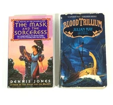 Lot of 2: The Mask and the Sorceress, Dennis Jones & Blood Trillium, Julian May