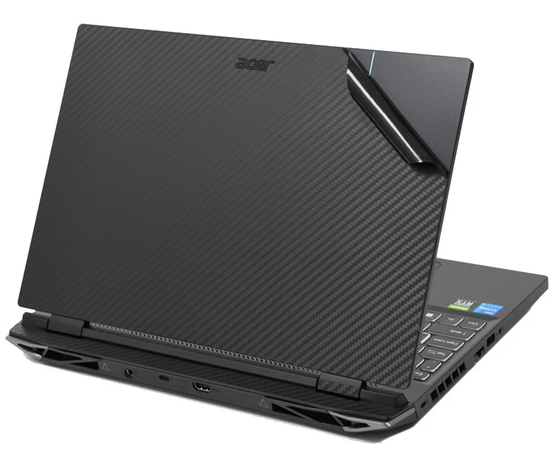 Carbon fiber Laptop Sticker Skin Guard for Acer VN7 592G 572G 592 572 15.6" 2015 - Image 2 of 4