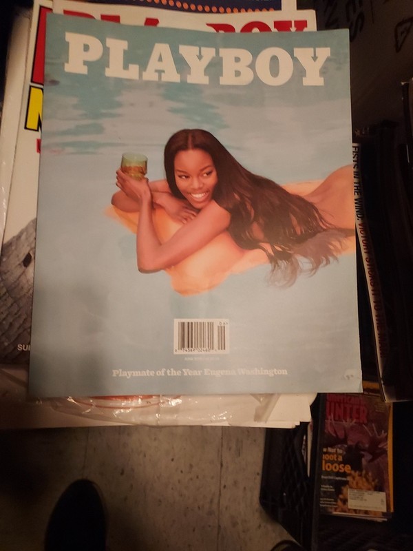 PLAYBOY Magazine - June 2016 with Playmate Eugena Washington on the cover