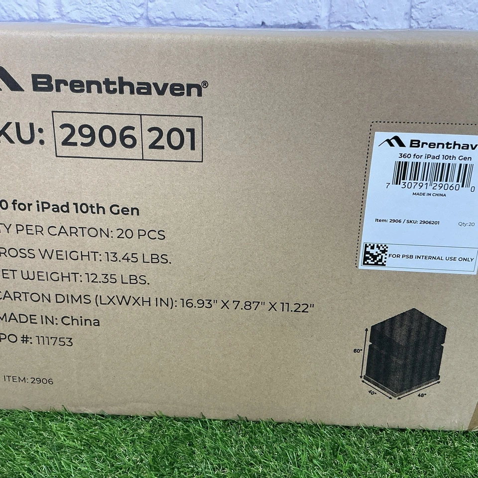 BOX OF 20 Brenthaven Edge 360 Case 10.2" iPad - Screen Protection 10th Gen NEW - Image 2 of 4