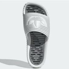 Adidas Adilette 25 Slide Slippers 'Crystal White /Grey -JQ7769 , M8- W9