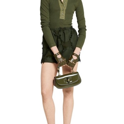 Gucci Bamboo Diva Medium Bag green - BNWT 827750AAEVT