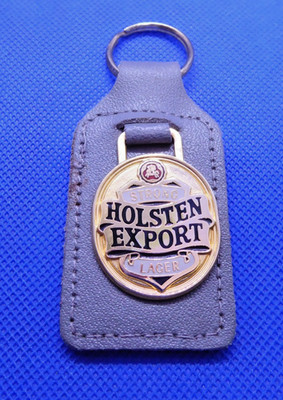 Schlüsselanhänger Schlüsselring - Vintage goldfarben, stark Holsten Export Lager