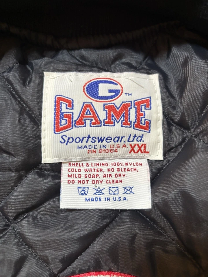 Chaqueta de satén vintage WWF Stone Cold Steve Austin “Hell Yeah” 2XL EE. UU. ¡MUY RARA! Foto 3 de 4