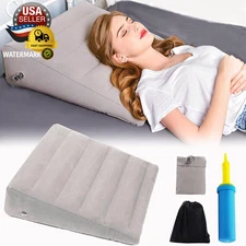 -Lightweight & Portable Travel Wedge Pillow for Sleeping, Reading,Post Surgery&L