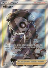 Pokemon Allister (Full Art) Ultra Rare Holo SWSH04 Vivid Voltage 2020 179/185 NM on eBay