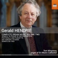Tom Winpenny - Hendrie - Organ Music Vol 2 - Cd - G4Z