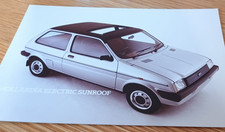Original Press Photo Showcasing Hollandia Electric Sunroof Austin Metro mk1