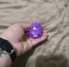 Mcdonalds 2019 Shopkins Cutie Cars Purple Cat Car 2.5 Inch