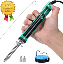 929D V Electric Desoldering Soldering Iron Solder Sucker Desoldering Pump with