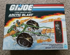 VINTAGE 1988 HASBRO GI JOE ARAH ARCTIC BLAST VEHICLE &WINDCHILL MISB 1ST EDITION