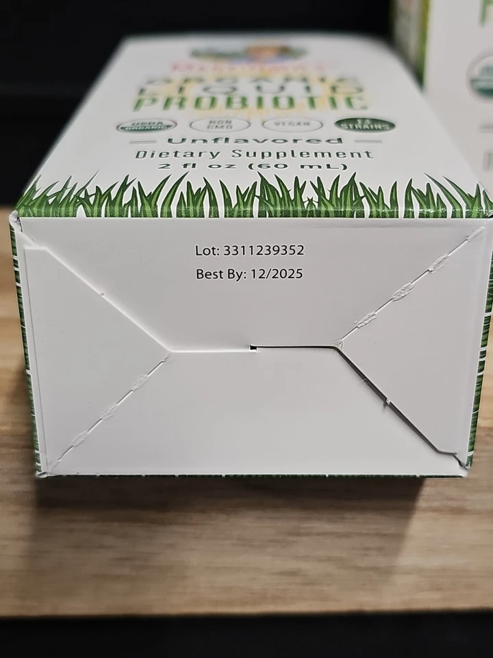 Lote de 2 botellas de probióticos líquidos orgánicos Mary Ruth's de 2 oz.  Exp 12/2025 Foto 3 de 3