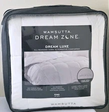 Wamsutta Dream Zone King Alternative Down Luxury Comforter All Seasons New