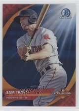 2016 Bowman Chrome 2015 AFL Fall Stars Blue Refractor 8/150 Sam Travis 0q3