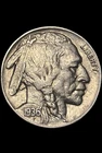 1936 & 1937 AU Buffalo Nickels.  Full Horns. Old Private Collection Nicely Kept