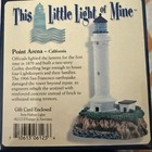 Harbour Lights This Little Light Of Mine Mini Lighthouse Point Arena California