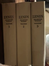 V. I. Lenin Selected Works in Three Volumes (3 Volumes, complete) — Moscow ‘77