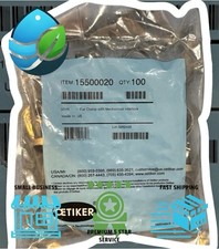 100 pack Oetiker Ear Clamps - 1 Inch Clamp - Stainless Steel - 15500020 1" Poly