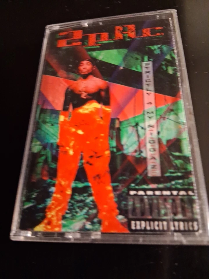 2Pac ‎Strictly 4 My N.I.G.G.A.Z. Cassette Tape 1993 Tupac Shakur West Coast Rap - Image 3 of 4