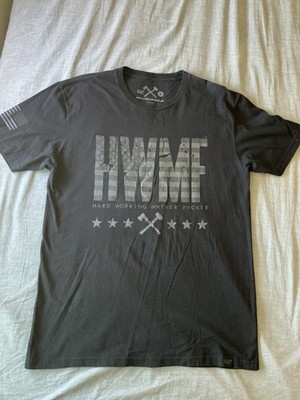 AAR All American Roughneck - Men s Black HWMF Black Tshirt (Mens size: Large)