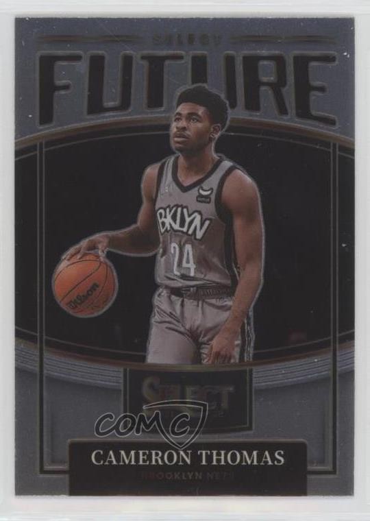 2021-22 Panini Select Select Future Cameron Thomas #21 Rookie RC 14t3