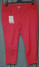Marina Rinaldi Jeans Gr. 46/48 Mod. Ramo rot Stretchjeans Perfect Persona