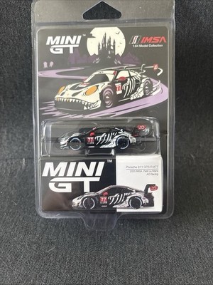 *IN HAND* Mini GT Porsche 911 GT3-R AO Racing Skeleton Rexy 2025 Petit Le Mans 