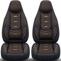 SchonbezüGe SitzbezÜGe FüR Smart Fortwo Forfour 453 Bj Ab 2014 In Schwarz/Braun