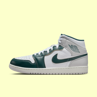 Nike Air Jordan 1 Mid SE Oxidized Green FQ7720-103 Men's Size 9.5
